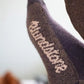 Coyote Brown Merino Wool Blend Socks