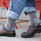 Forge Grey Merino Wool Blend Socks